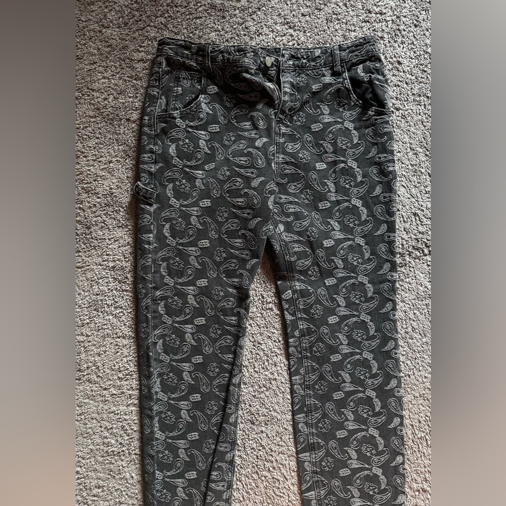 Men’s bandana jeans